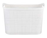 Extra Large Jute Weave Storage Basket, White Z9H1 - product image 1