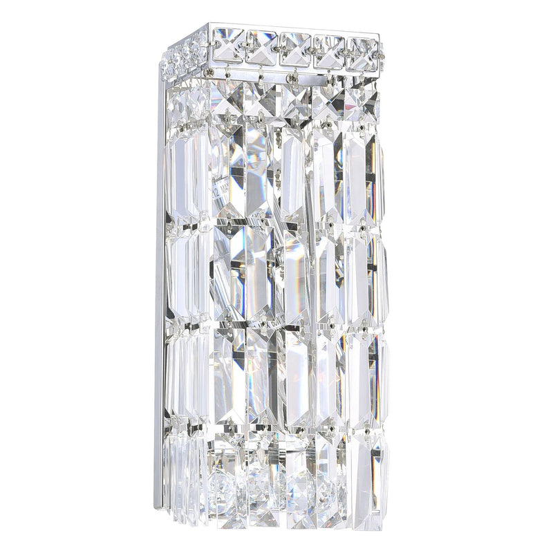 Lighting Colosseum Bathroom Sconce, Chrome U4T4