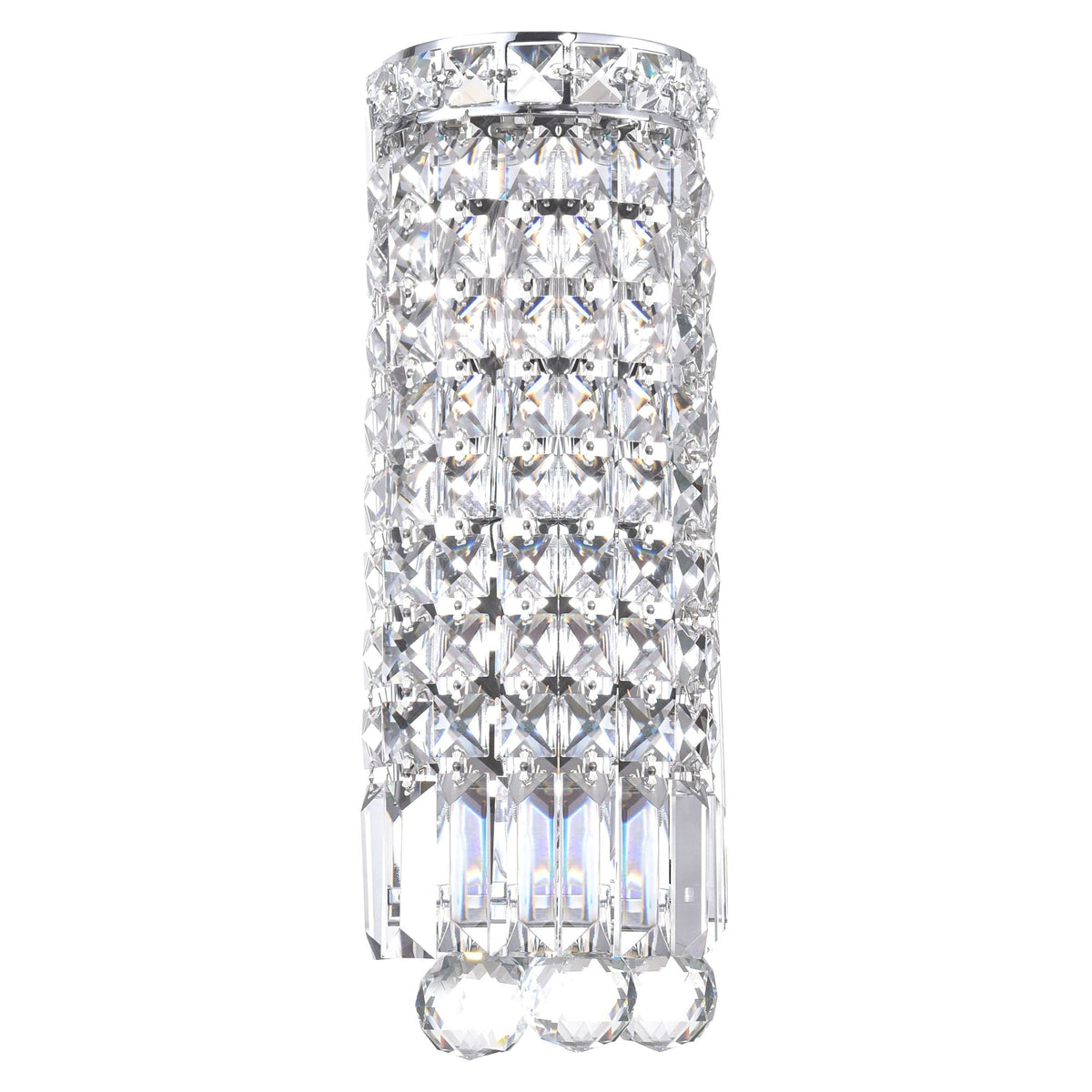 Lighting Colosseum Round Bathroom Wall Sconce, Chrome M6T2 - product image 1
