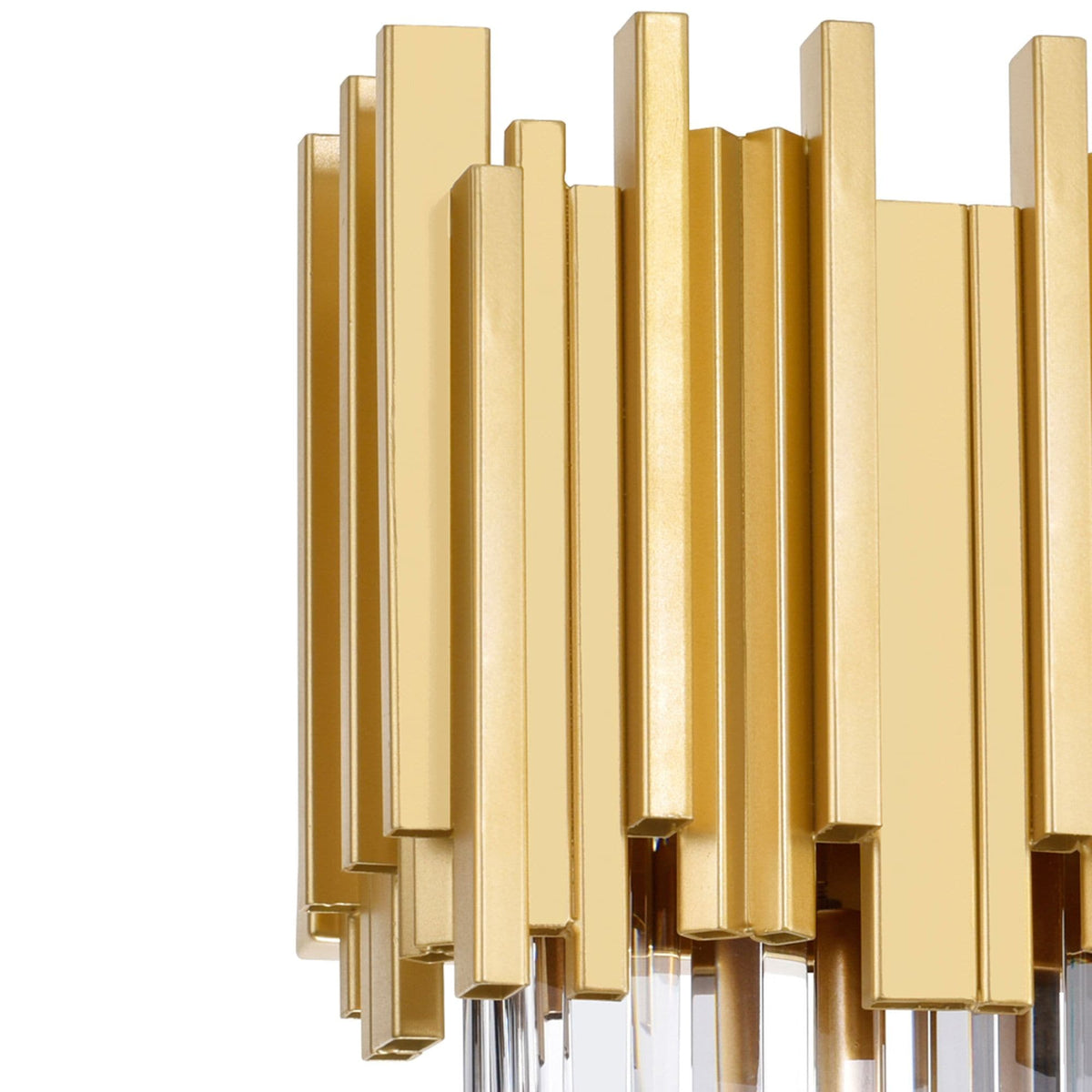 Lighting Deco 3-Light Medallion Gold Vanity Light J2F5 - product image 3