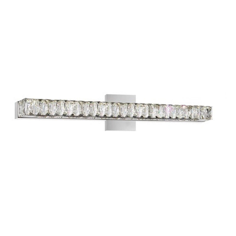 Lighting Milan LED Vanity Light, Chrome, 24-in E4L6