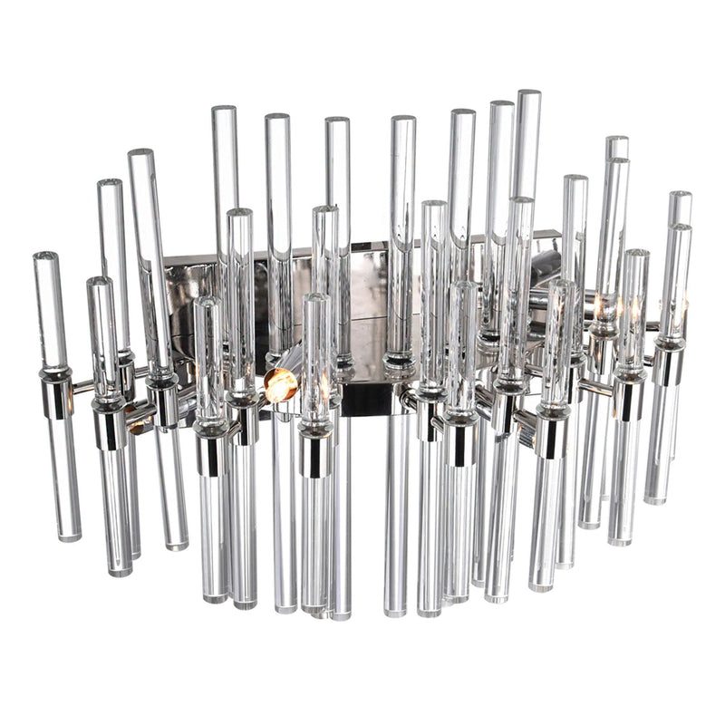 Lighting Miroir 4-Light Nickel Vanity Light X3K5