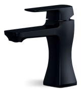 Aztek Single Handle 4-in Centreset Bathroom Sink Faucet with Pop-up Drain, Matte Black F5X3 - product image 1