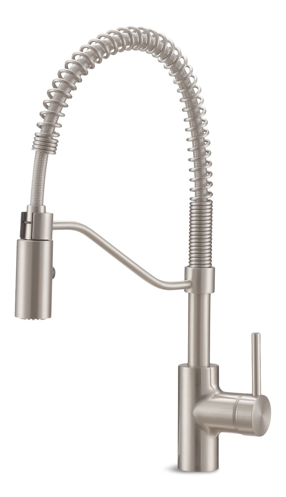 Jasper Single Handle Pull Down Kitchen Faucet, Stainless Steel O8E1 - product image 1