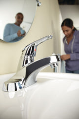 Renovate Single Handle Bathroom Sink Faucet, 4-in Centerset, Chrome R4A9 - product image 5