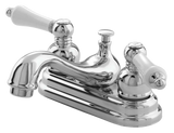 Sheridan Double Handle 4-in Centreset Bathroom Sink Faucet with Pop-Up Drain, Chrome K4E8 - product image 1