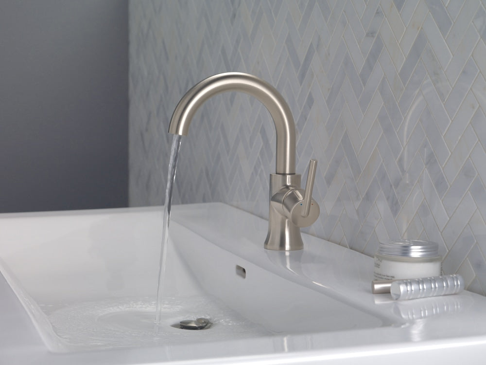 1-Handle High-Arc Lavatory Faucet, Stainless W8B8 - product image 4