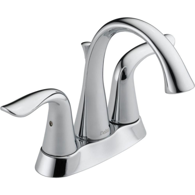 Faucet Lahara Double Handle 4-in Centerset Bathroom Sink Faucet with Pop-up Drain, Assorted Finishes P2U9