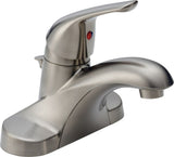 Faucet Principals Single Handle 4-in Centreset Bathroom Sink Faucet, WaterSense Certified, Brushed Nickel R2U0 - product image 1