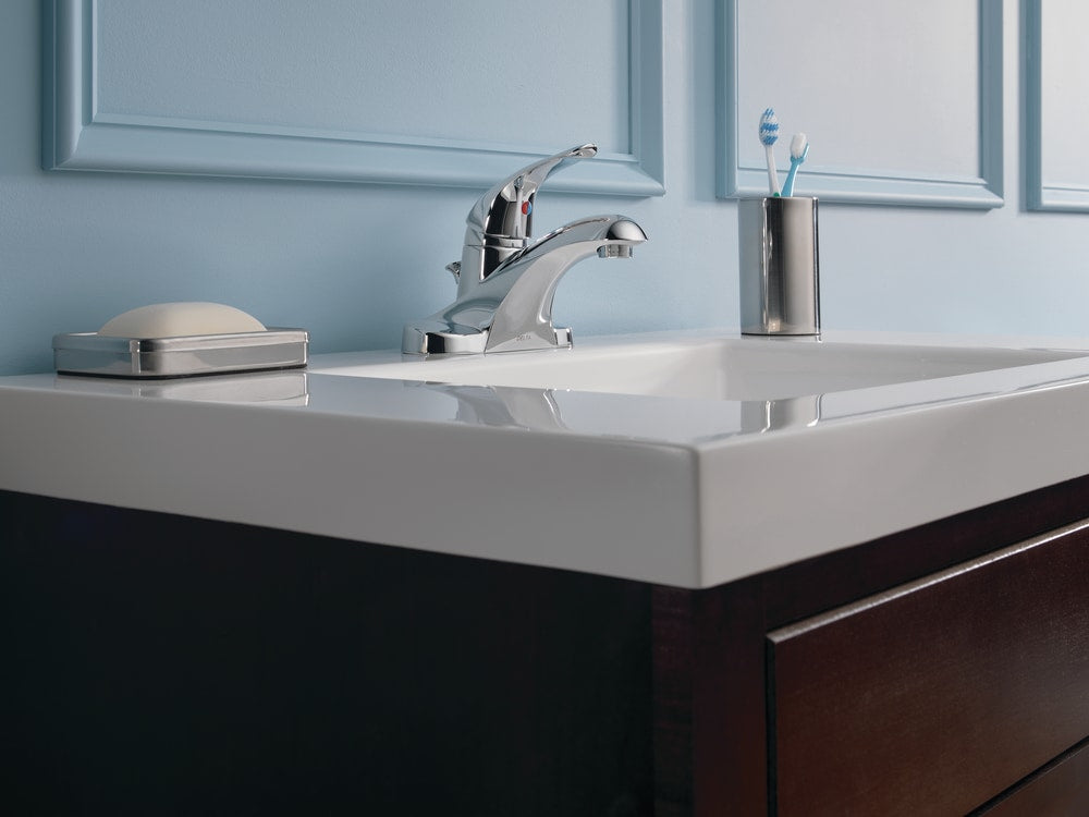 Faucet Principals Single Handle Bathroom Sink Faucet, WaterSense Certified, Chrome S4I9 - product image 3
