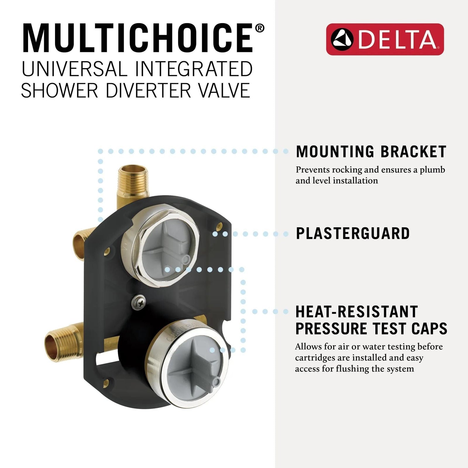 MultiChoice Universal Integrated Shower Diverter V4U8 - product image 3
