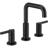 Two Handle Widespread Bathroom Faucet, Matte Black W2E1 - product image 1