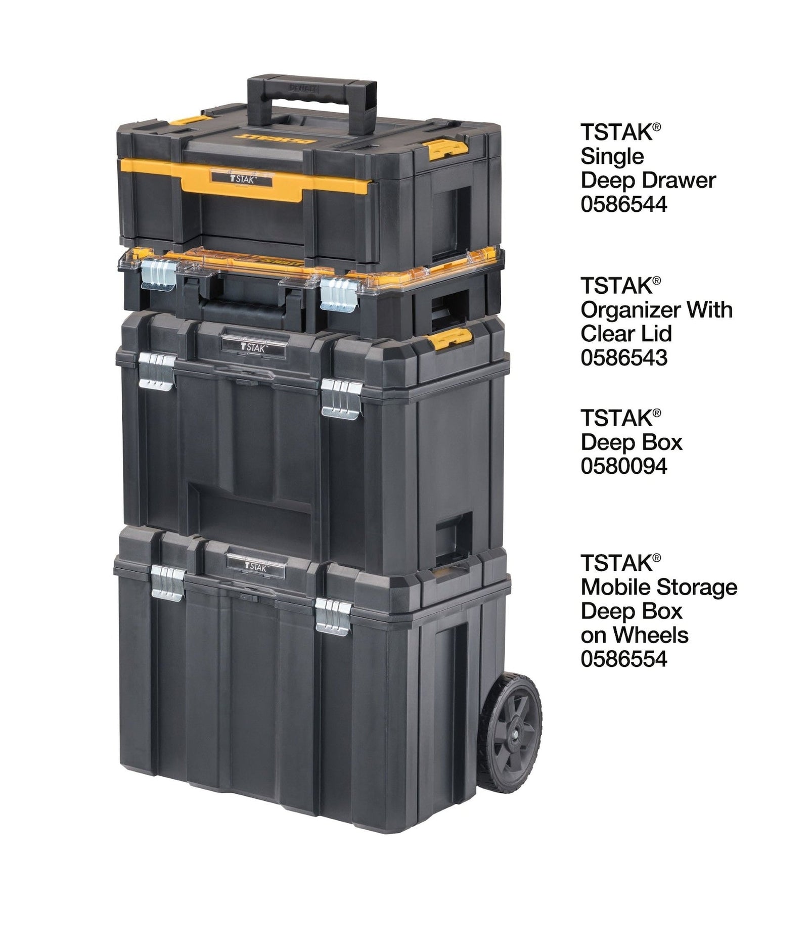 TSTAK Heavy-Duty Single Deep Drawer Unit, Stackable Z3M6 - product image 7