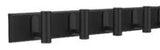 4 Hook Rack, Black B6M9 - product image 1