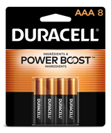 Coppertop AAA Alkaline Batteries, All Purpose, 8-pk S1W3 - product image 1
