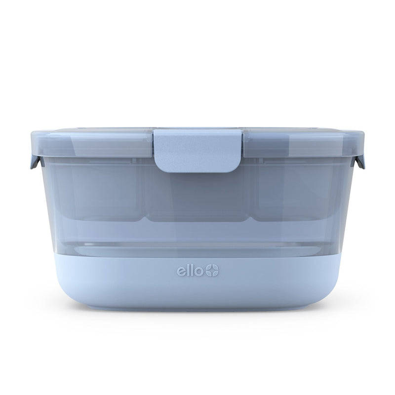 Salad Bento Bowl, Blue, 5-Cups Q1I3