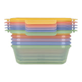 Snap & Nest Meal Prep Food Storage Container Set with Leakproof Lids, 10-pc P0Q5 - product image 1