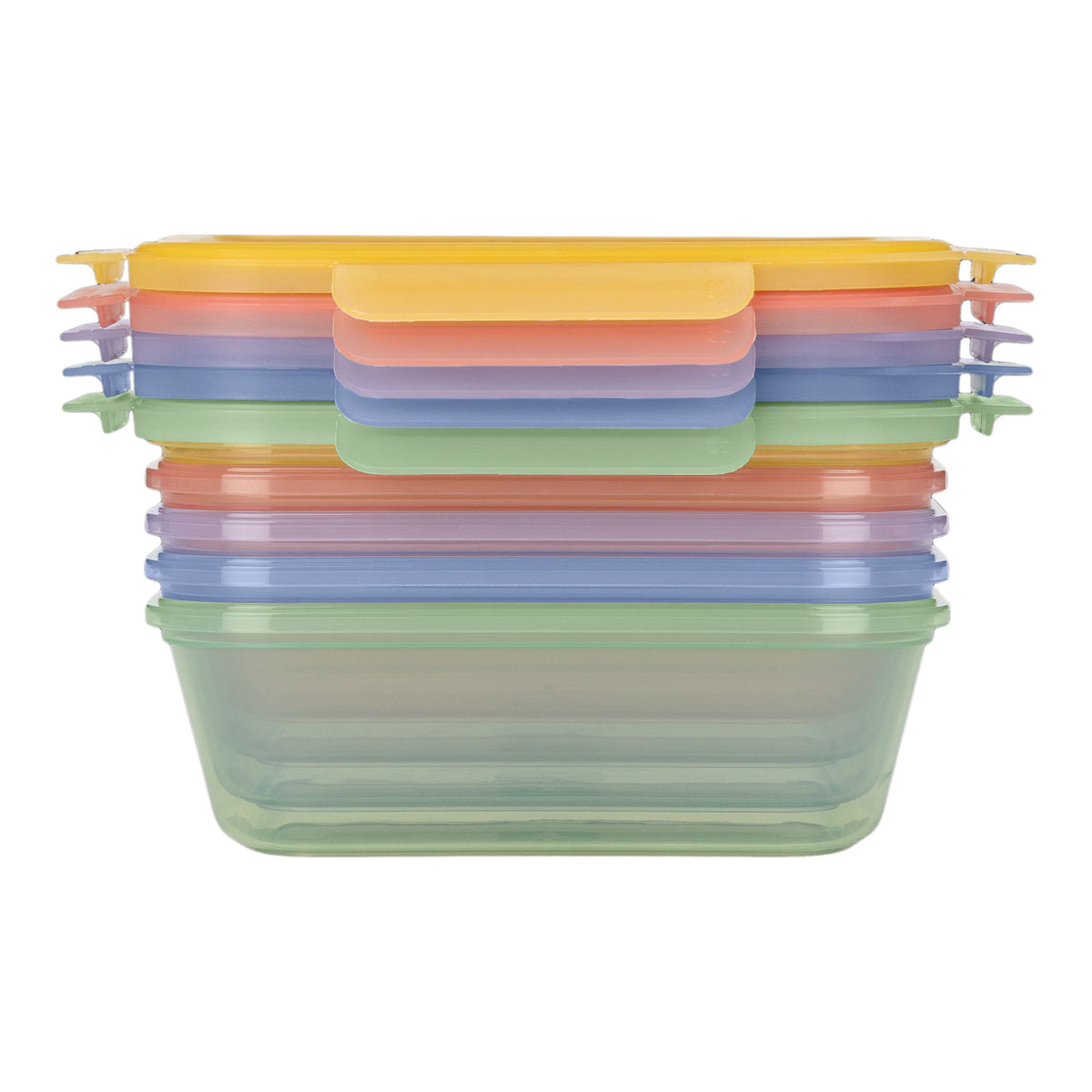 Snap & Nest Meal Prep Food Storage Container Set with Leakproof Lids, 10-pc P0Q5 - product image 1
