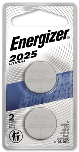 2-pk CR2025 3V / 3 Volt Lithium Coin Cell Batteries, Long Lasting O1F9 - product image 2