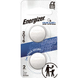 CR2016 3V / 3 Volt Lithium Coin Cell Batteries for Watches & Electronics, 2-pk B3M5 - product image 2