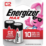 Max 2-pk C Alkaline Batteries, Long Lasting, All Purpose R5Y1 - product image 1