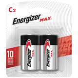 Max 2-pk C Alkaline Batteries, Long Lasting, All Purpose R5Y1 - product image 2