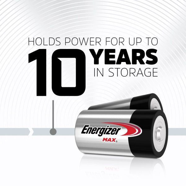 Max 2-pk D Alkaline Batteries, Long Lasting, All Purpose N6I6 - product image 4