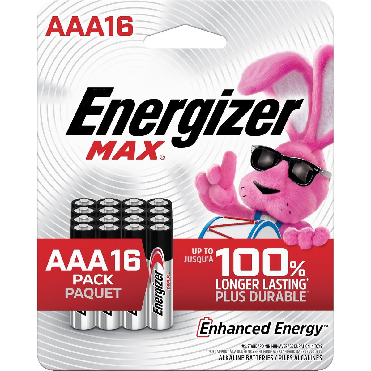 MAX AAA Alkaline Batteries, Long Lasting, All Purpose, 16-pk O7L3 - product image 1