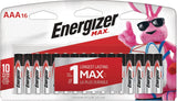 MAX AAA Alkaline Batteries, Long Lasting, All Purpose, 16-pk O7L3 - product image 2