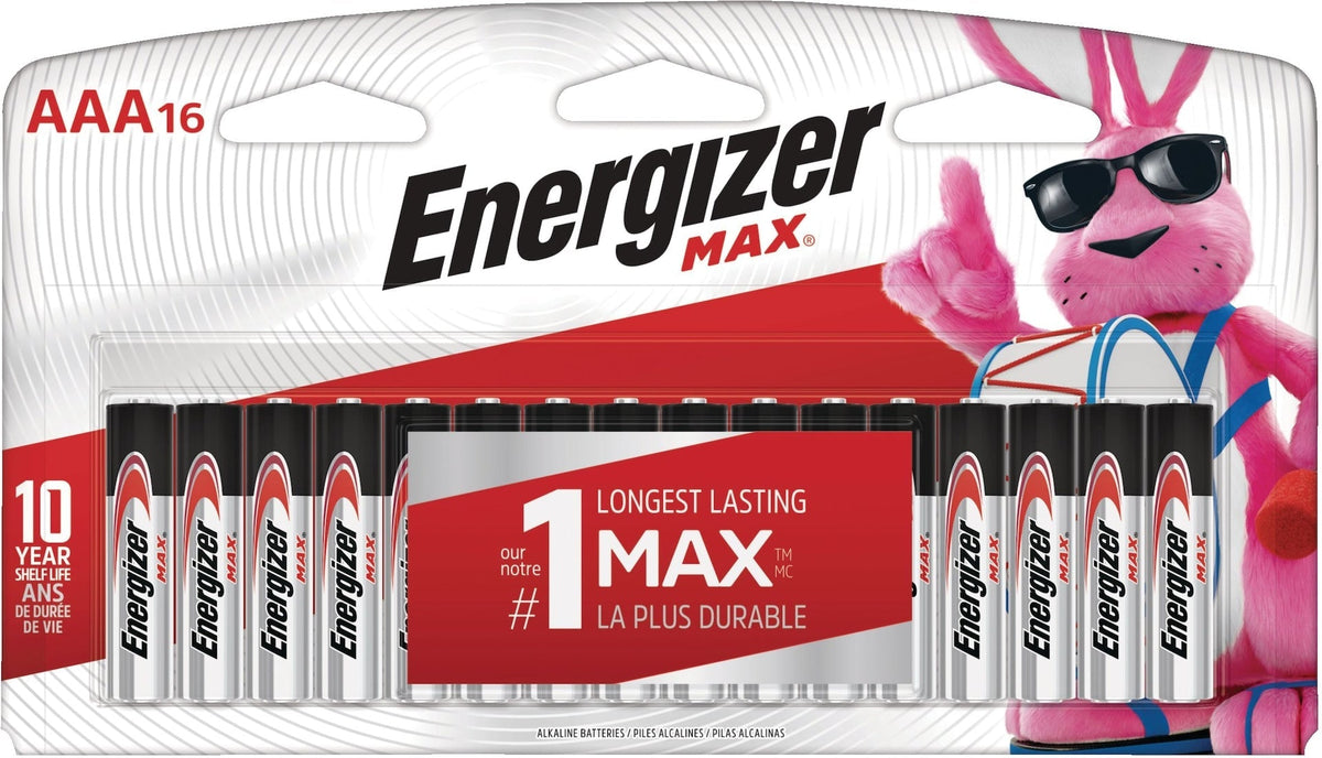 MAX AAA Alkaline Batteries, Long Lasting, All Purpose, 16-pk O7L3 - product image 2