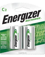 NH35BP-2 2-pk C NiMH Rechargeable Batteries, Pre-Charged, Long Lasting G5M8 - product image 1