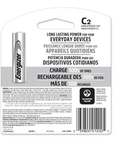NH35BP-2 2-pk C NiMH Rechargeable Batteries, Pre-Charged, Long Lasting G5M8 - product image 2