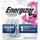 Ultimate Lithium AAA Batteries, 4-pk E3J5 - product image 1