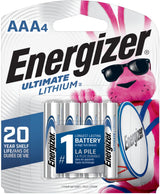 Ultimate Lithium AAA Batteries, 4-pk E3J5 - product image 2