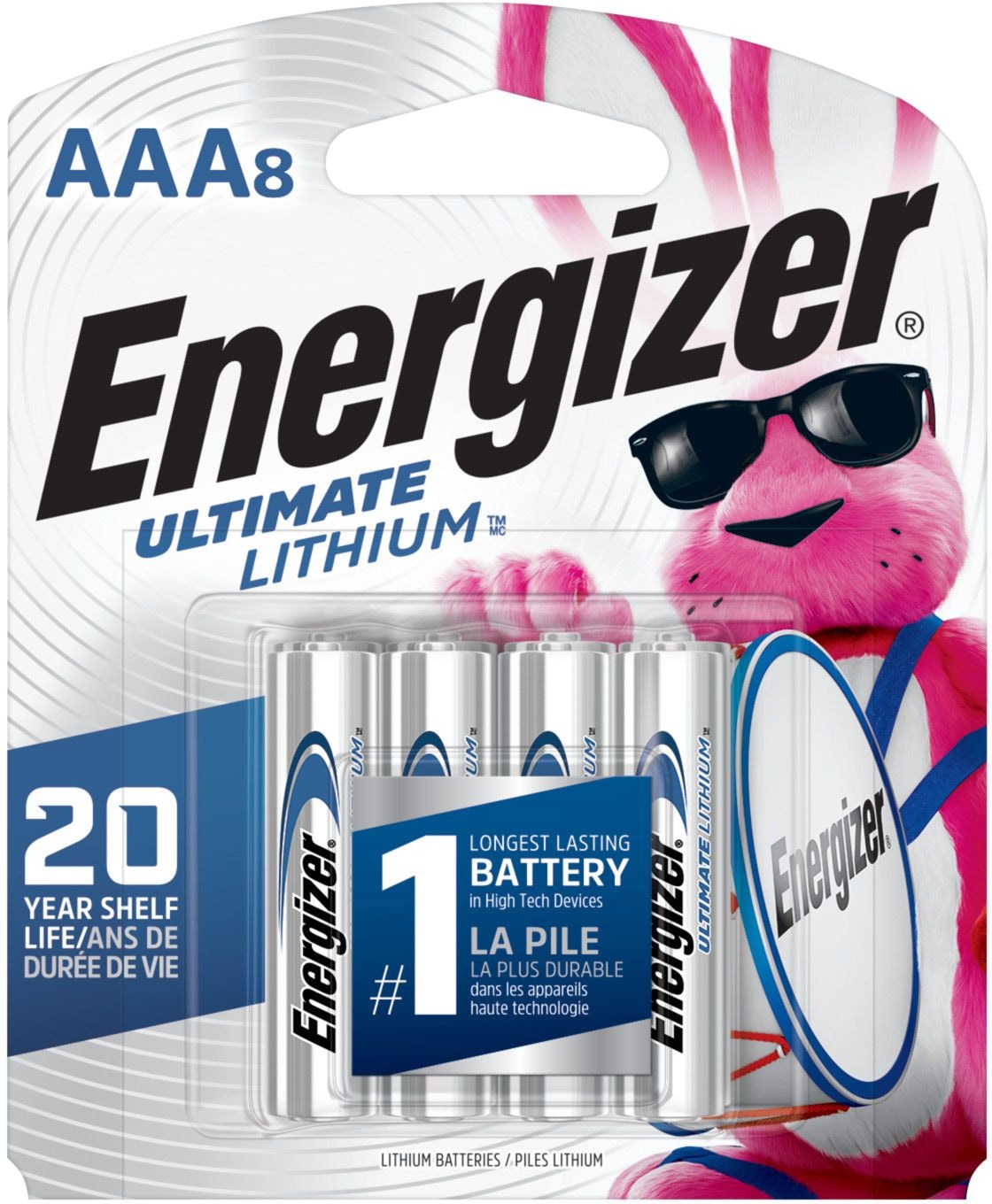 Ultimate Lithium AAA Batteries, 8-pk X7X5 - product image 2