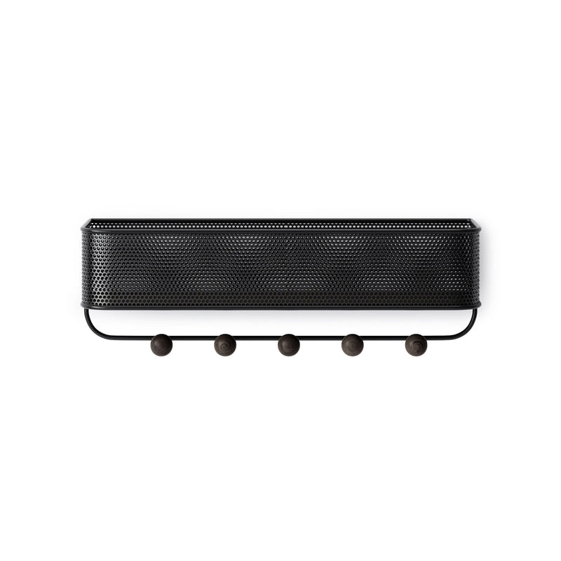 Organizer 5 Hook, Black X9W9