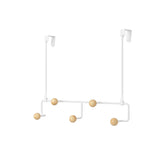 Over The Door 5 Hook, White F5K5 - product image 1