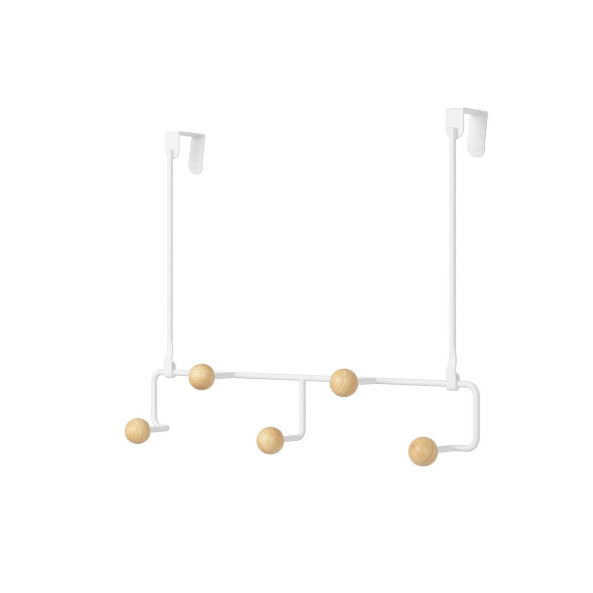 Over The Door 5 Hook, White F5K5 - product image 1