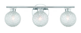 3-Light Chrome Vanity Light with Diamond Shades T4H3 - product image 6