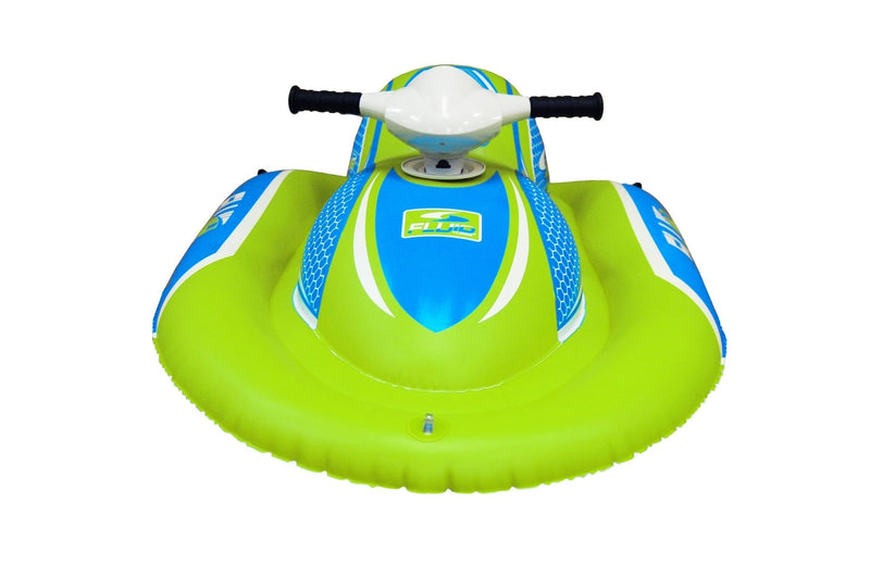 Wavemaker Motorized River/Lake Inflatable, Teal/Green/White I6P3