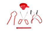 Canning Specialty Set, 5-pc, Plastic, Red H5S2 - product image 1