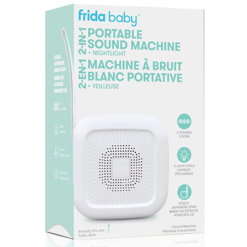 2-in-1 Portable Sound Machine + Nightlight F4L6