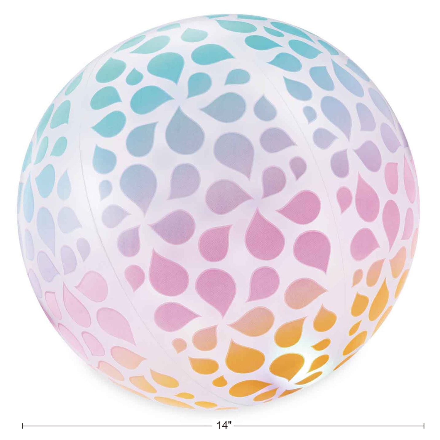 Fun Glow Beach Ball, LED Lights, Ages 9+ B5U5 - product image 1