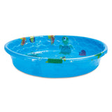 Lightweight Round Plastic Wading Pool, 59 x 11.4-in, Ages 3+ U6Z3 - product image 1