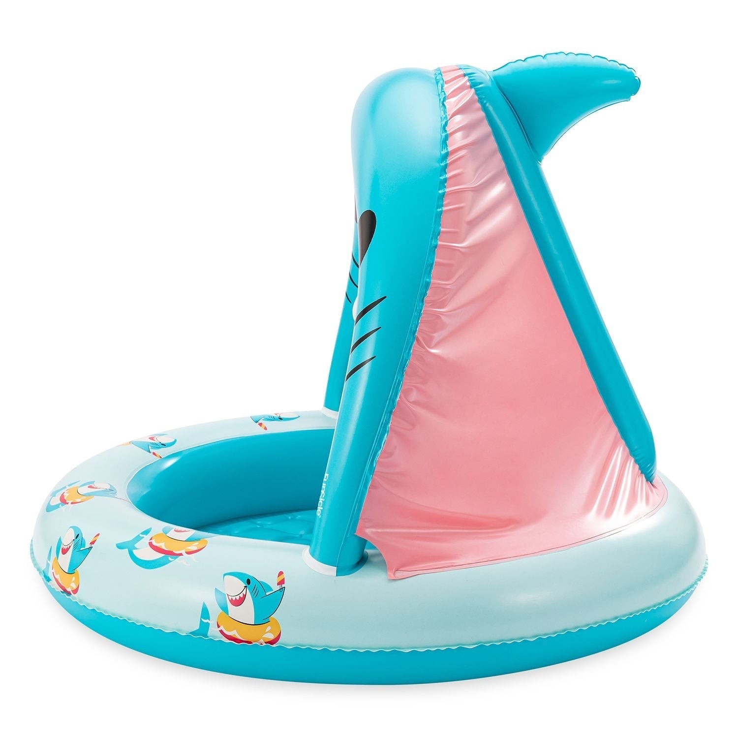 Smiley Shark Shaded Pool, Ages 1+ C2F9 - product image 1