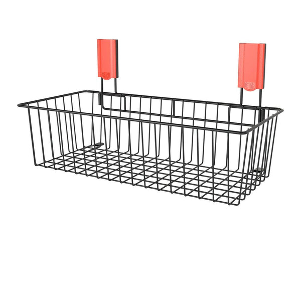 Magnetics Large Black Basket, 18-in, Black Q8B3