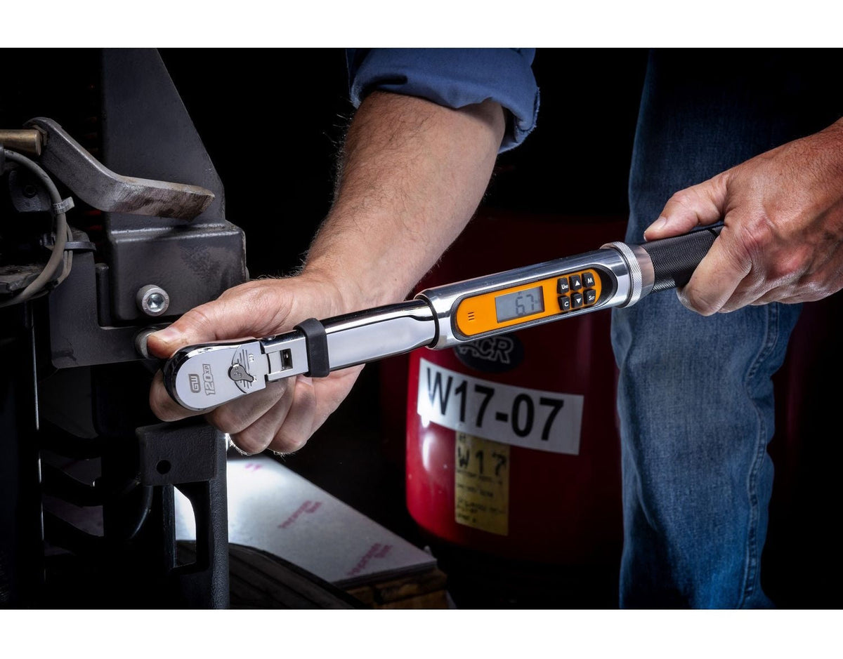 120XP Flex Angle Digital Torque Wrench, 1/4-in F9L3 - product image 3