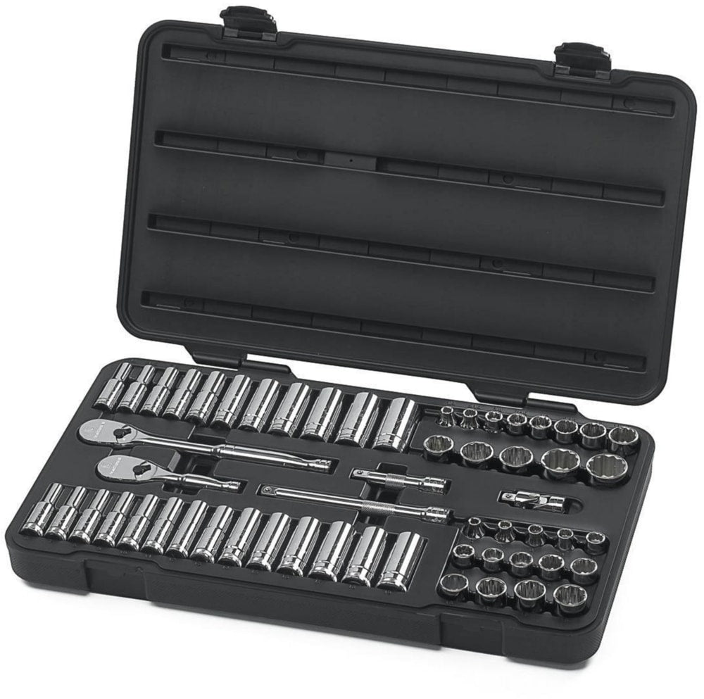 3/8-in Drive Tool Socket Set 57-pc, Chrome Plating G7J2 - product image 2