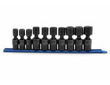 6 Point Standard Drive X-Core Pinless Universal Impact Socket Set, Metric, 1/2-in, 10-pc Y8U2 - product image 1