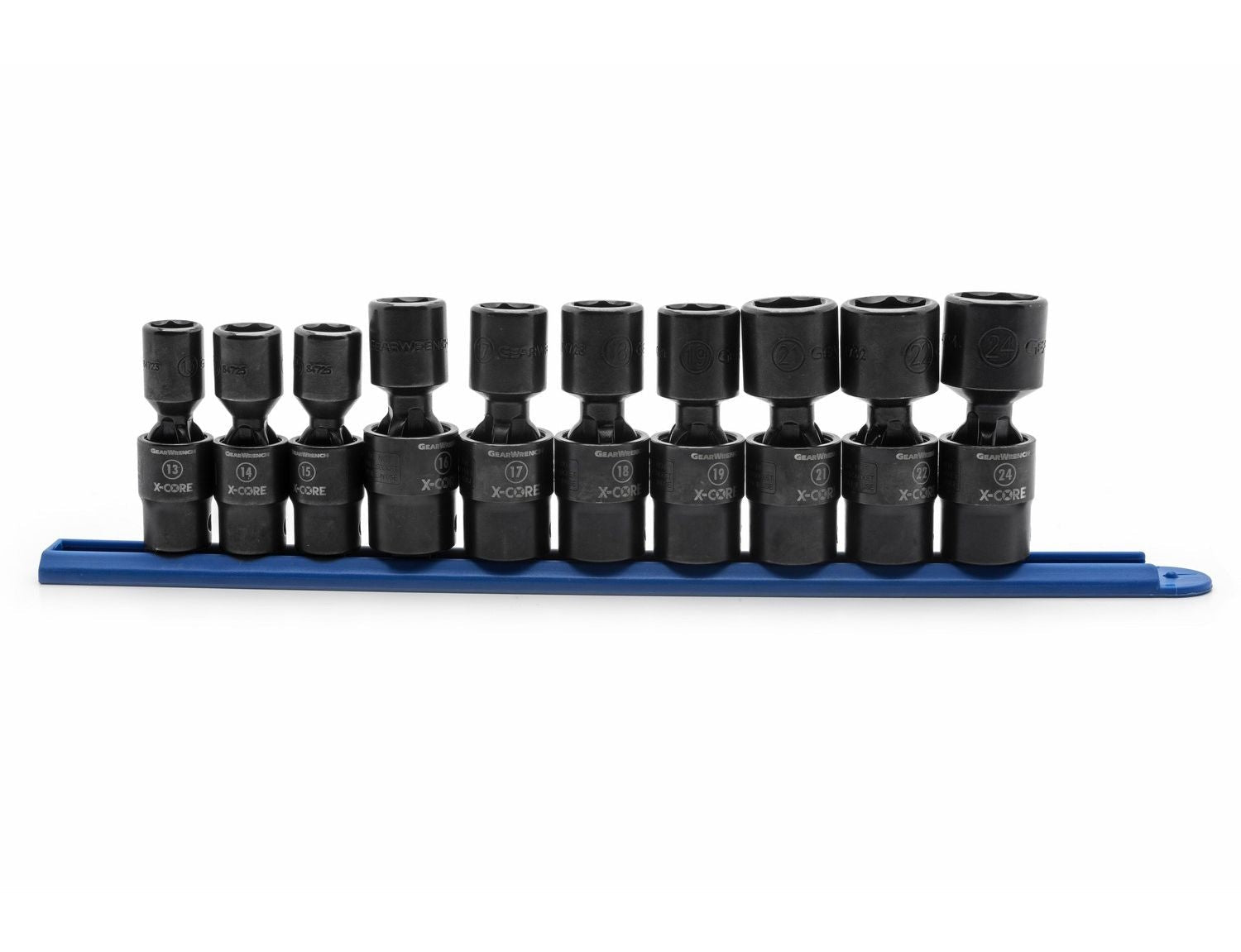 6 Point Standard Drive X-Core Pinless Universal Impact Socket Set, Metric, 1/2-in, 10-pc Y8U2 - product image 1